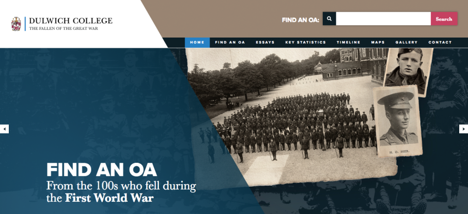 War website brings history to life