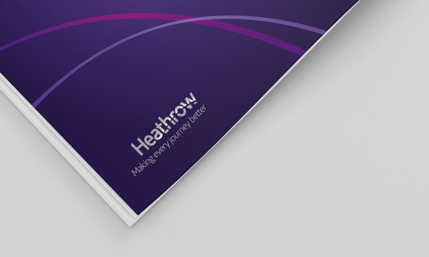 Heathrow brochure design