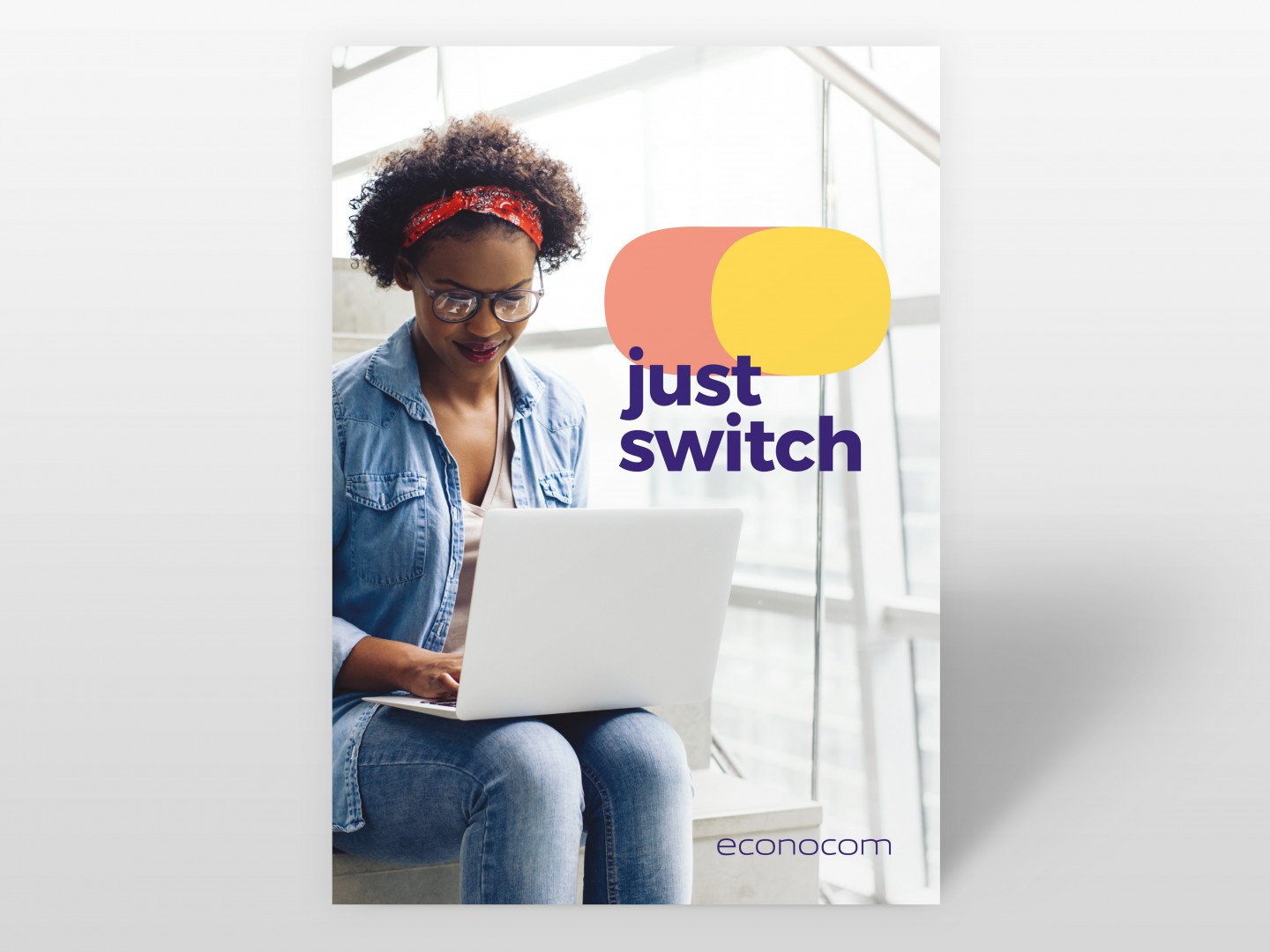 Econocom Brochure Design cover