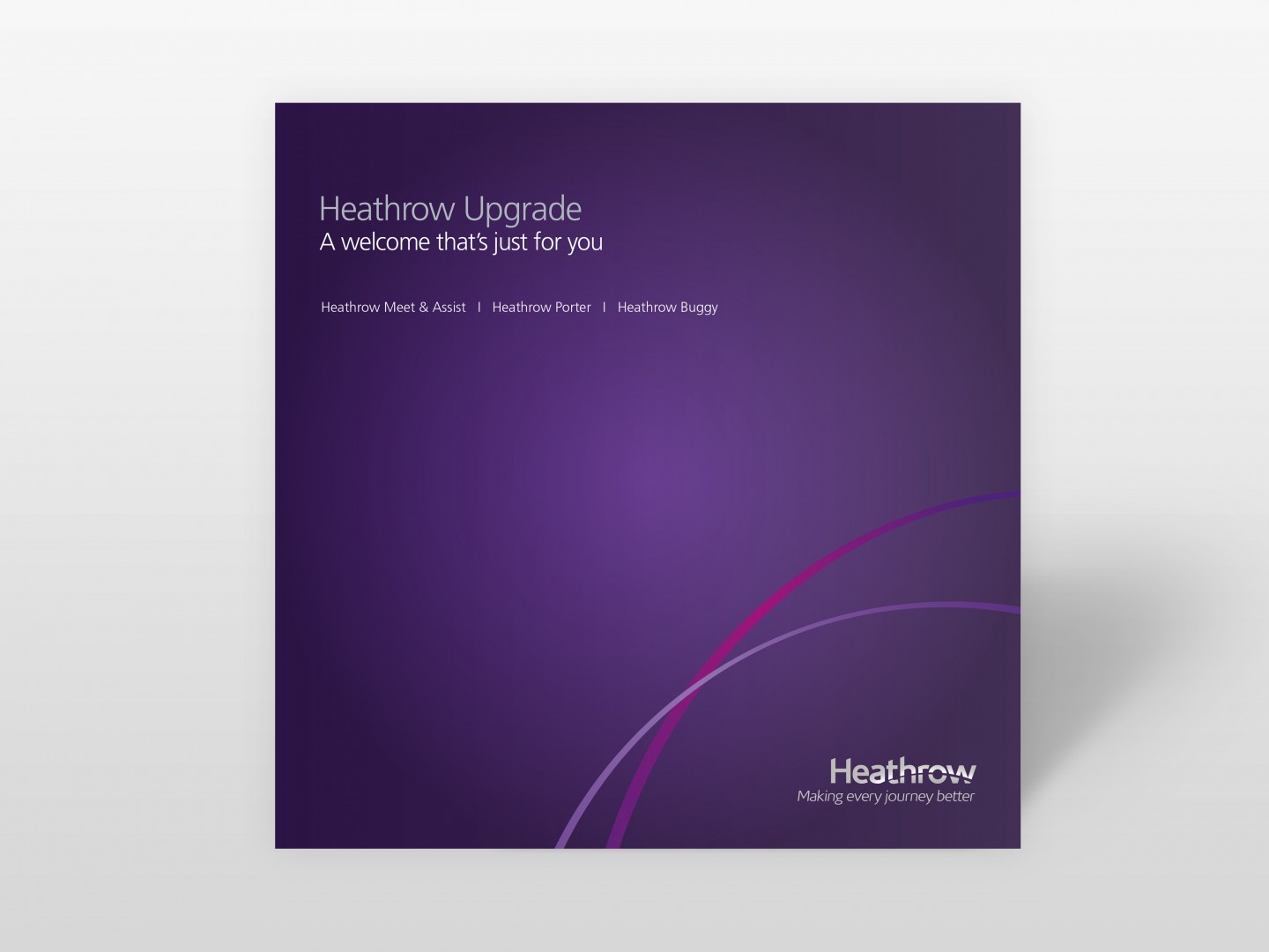 Heathrow Brochure Design Cover