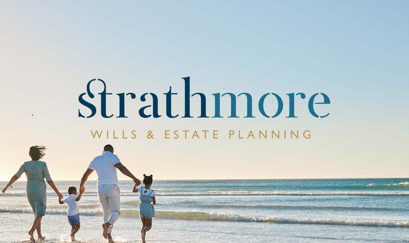 Strathmore Wills and Estate Planning logo design
