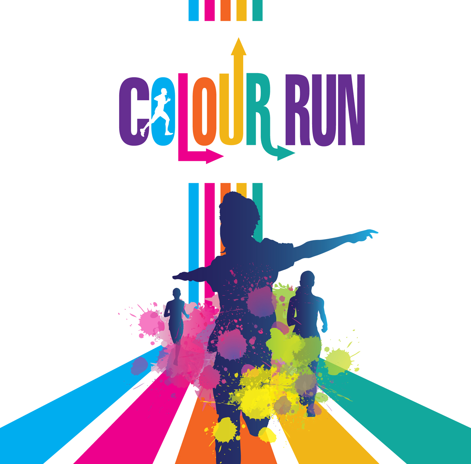 Facebook profile design for Greenwich Bexley Colour Run by Pad Creative