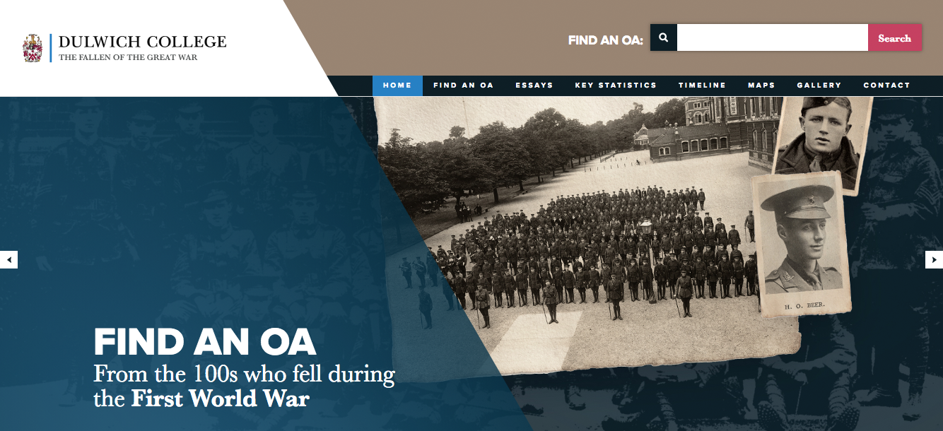 Dulwich College - Fallen of the Great War website